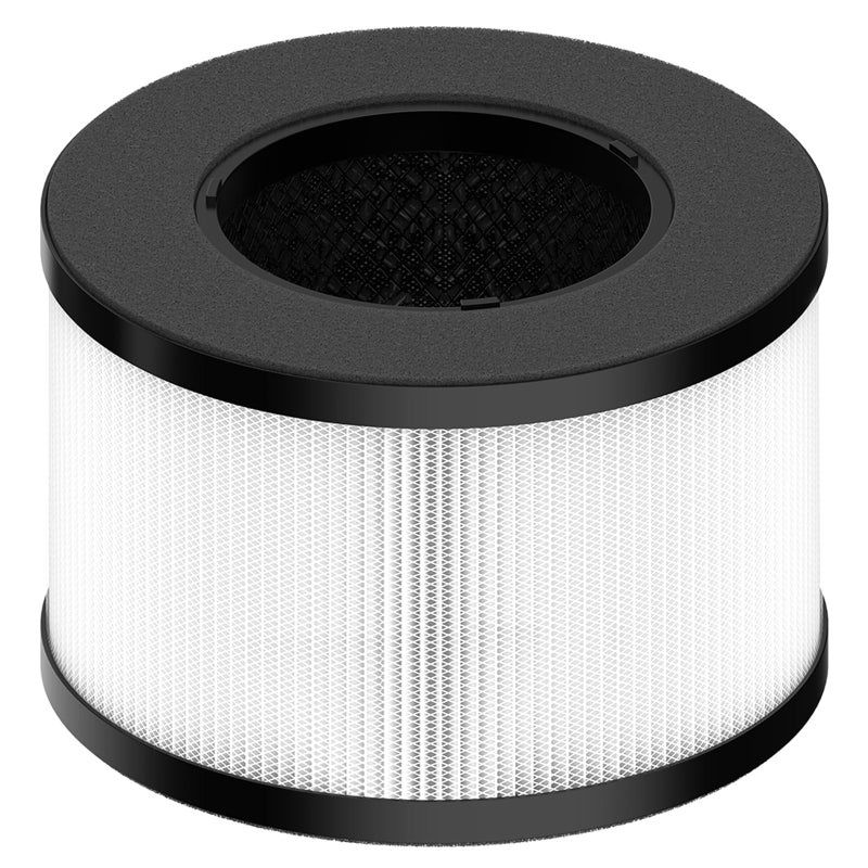 isinlive BS-03 HEPA Replacement Filter Compatible with PARTU and Slevoo BS-03 HEPA Air Purifier with 3-in-1 Filtration System, 1 Pack - Image 1